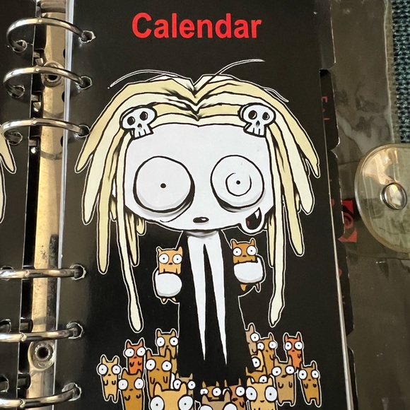 Lenore Cute Little Dead Girl By Roman Dirge Planner/organizer Very RARE!Vintage - Picture 10 of 12